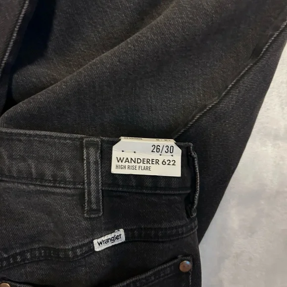 NWT Wrangler Wanderer High Rise Flare Sz 26 - Picture 11 of 15